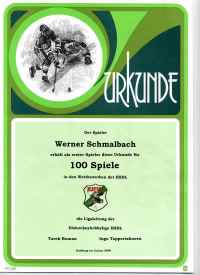 100 Spiele in der EHHL